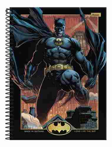 CADERNO C.D. 1X1 BATMAN 